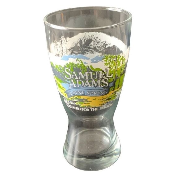 Pre Owned Samuel Sam Adams Alpine Spring Beer Glass Special Seasonal Beverage - Picture 8 of 13